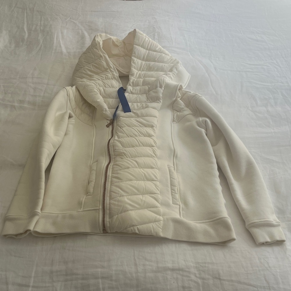 Kit Ace Women's Cream Hooded Jacket